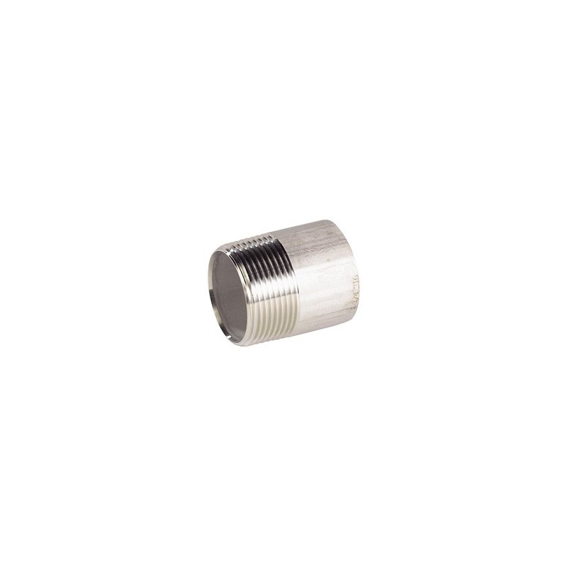 Raccord acier inox embout mâle à souder standard - 1/4"