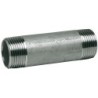 Raccord acier inox 316 mamelon tube longueur 100mm class 150 BSP - 1/4"