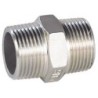 Raccord mamelon hexagonal acier inox ASTM A351 CF8M - 1/4"