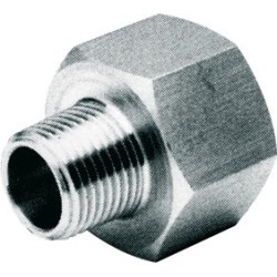 Raccord réduction femelle - mâle acier inox ASTM A351 CF8M - 1/4" - 1/8"