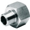 Raccord réduction femelle - mâle acier inox ASTM A351 CF8M - 1/2" - 3/8"