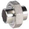 Raccord union à souder BW acier inox ASTM A351 CF8M BSP à portée conique - 1/4" - 8 Ø