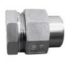 Raccord union 3 pièces usinés femelle à souder BW acier inox ASTM A312 F316L BSP - 3/8"