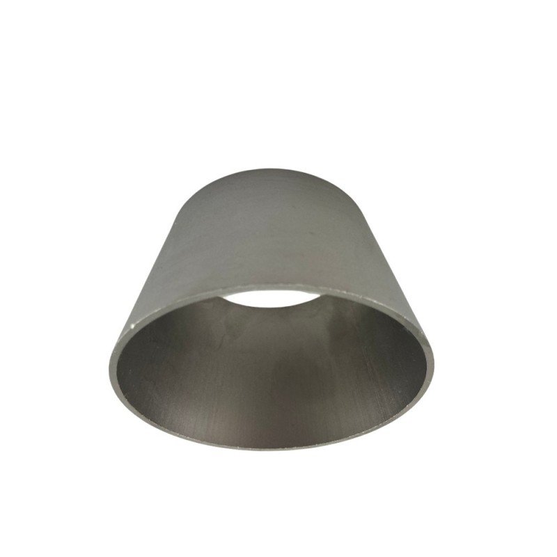 Réduction concentrique inox 304L à souder  ISO roulé soudé épaisseur 2mm - 26,9mm x 21,3mm