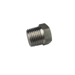 Bouchon Mâle tête hexagonale NPT inox 316L série 3000/6000 - DN8 ~ 1/4'' ~ Ø13.50